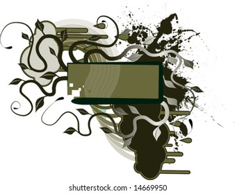 abstract banner