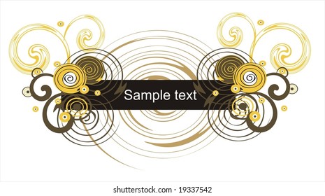 Abstract banner