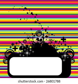 abstrakter Banner