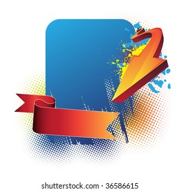 Banner abstrato
