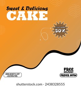 Abstract banner ads design web template