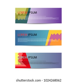 abstract banner ads for your website