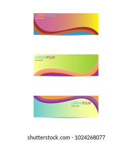 abstract banner ads for your website