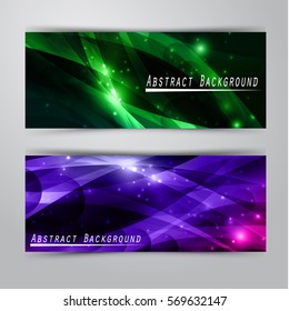 abstract banner background