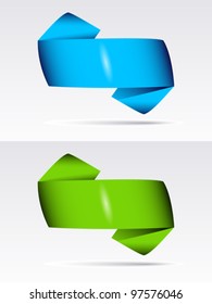 Abstract banner background