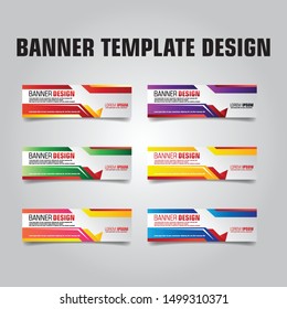 abstract banner background. Abstracet Vector Web, Presentation & Promotional Banner Template