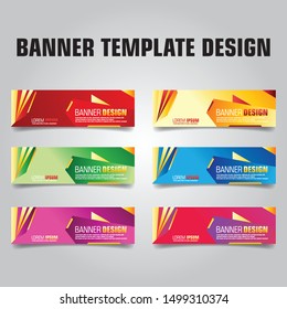 abstract banner background. Abstracet Vector Web, Presentation & Promotional Banner Template