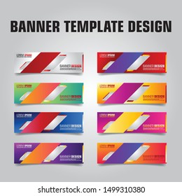 abstract banner background. Abstracet Vector Web, Presentation & Promotional Banner Template