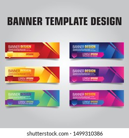 abstract banner background. Abstracet Vector Web, Presentation & Promotional Banner Template