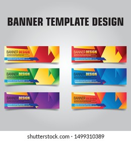 abstract banner background. Abstracet Vector Web, Presentation & Promotional Banner Template