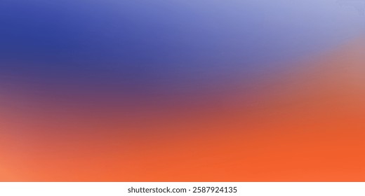 abstract banner background with blue, orange and gray wavy shapes. vector illustration, eps10.