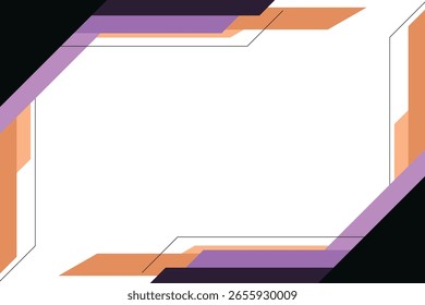 Cor de fundo do banner abstrato. Ilustração vetorial.
