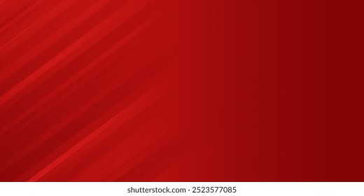 ABstract Banner background. colorful, bright red gradation, slash, memphis simple modern