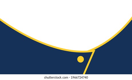 abstract banner background with dark blue and yellow color