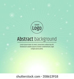 Abstract banner background design