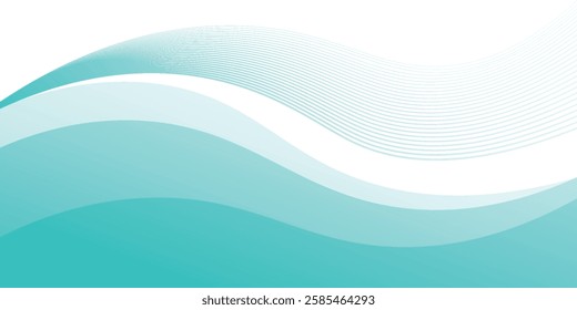 Abstract banner or background design with color gradation and color strokes, to complement your design and needs, vector.