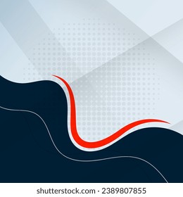 Abstract banner background design with geometric fluid and liquid line shape and gradient color with design elements