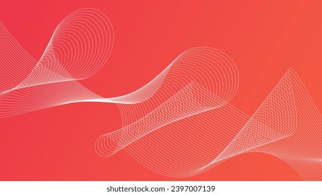 Abstract banner background design with geometric fluid and liquid line shape and gradient color with design elements