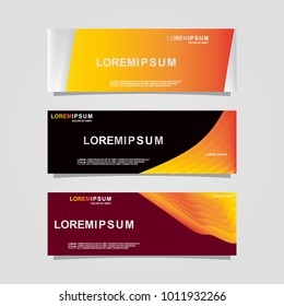 Abstract Banner background Design Template