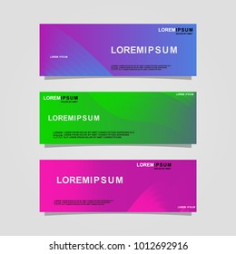 Abstract Banner background Design Template