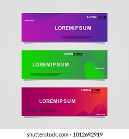 Abstract Banner background Design Template