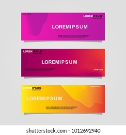 Abstract Banner background Design Template
