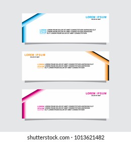 Abstract Banner background Design Template