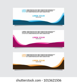 Abstract Banner background Design Template