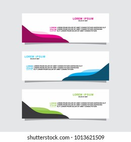 Abstract Banner background Design Template