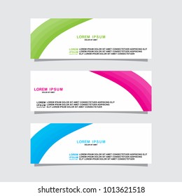 Abstract Banner background Design Template