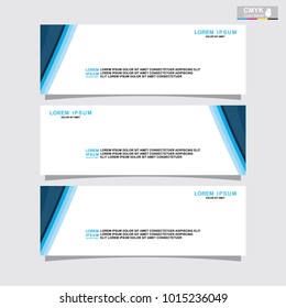 Abstract Banner background Design Template