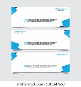 Abstract Banner background Design Template