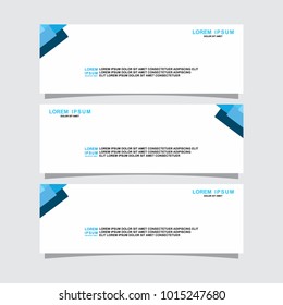 Abstract Banner background Design Template