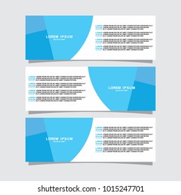 Abstract Banner background Design Template