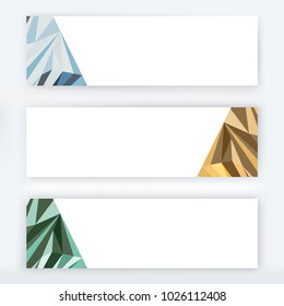 Abstract Banner background Design Template