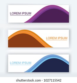 Abstract Banner background Design Template
