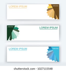 Abstract Banner background Design Template