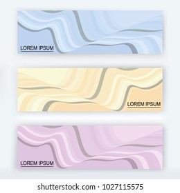 Abstract Banner background Design Template