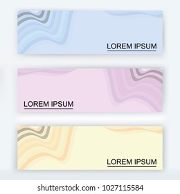 Abstract Banner background Design Template