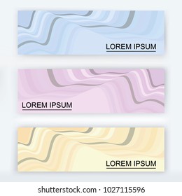 Abstract Banner background Design Template