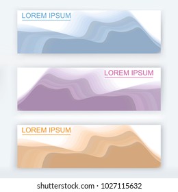 Abstract Banner background Design Template