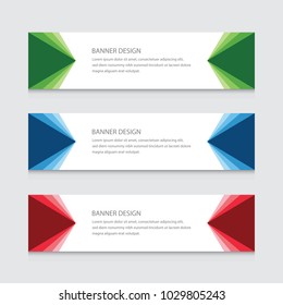 Abstract Banner Background Design Vector