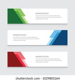 Abstract Banner Background Design Vector