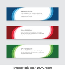 Abstract Banner Background Design Vector 