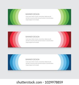 Abstract Banner Background Design Vector 