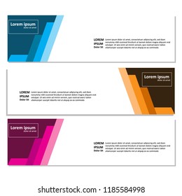 Abstract Banner Background Design Vector