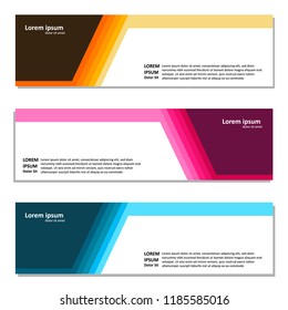 Abstract Banner Background Design Vector