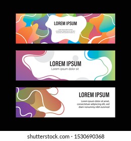 Abstract Banner Background. EPS format