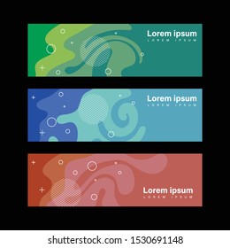 Abstract Banner Background. EPS format