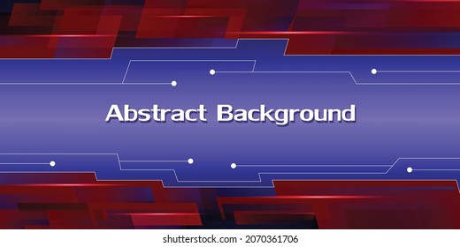 Abstract banner background with gradient shapes, Dynamic shape composition. Vector template design